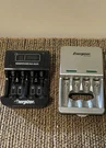 Energizer Charger For Rechargeable And Batteries Bundle Of 2 Tested. Fixed Price $22.95.