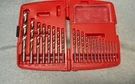 Skil 21 Piece Drill Bit Set Model 45176 With Red Plastic Case Preowned. Fixed Price $21.00.