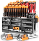 146-PIECE Magnetic Screwdrivers Set Plastic Racking, Diy Tools For Men. Fixed Price $56.99.