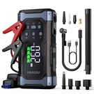 9000A Car Jump Starter Air Compressor Tire Inflator Battery Booster Charge +case. Fixed Price $76.99.