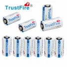 Trustfire CR123A 85177 Lithium Battery 1400MAH 3V Batteries Exp 2035. Fixed Price $25.39.
