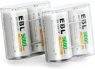 Batteries High Energy 5000MAH READY2USE Rechargeable Battery Cells, 4 Count. Fixed Price $24.99.