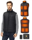 Men Heated Vest With Battery Pack Included 16000MAH 7.4V, Warming. Fixed Price $121.68.
