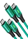 Iniu Usb Charging Cable, 6.6FT, Green 2-PACK Type Charger Cord For Iphone. Fixed Price $39.98.