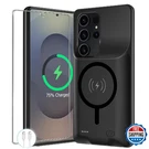Galaxy S25 Ultra 12000MAH Battery Case, Wireless Charging Extended Power Pack. Fixed Price $62.22.