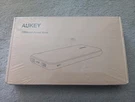 Aukey Usb Power Bank 10000MAH Portable Charger Dual-output Battery Pack Fast. Fixed Price $14.99.
