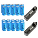 Ultrafire 16340 Battery Rechargeable 3.7V Li-ion 1800MAH Cell For Flashlight Lot. Fixed Price $24.12.