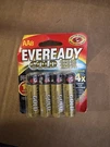2- Packs -energizer Eveready Alkaline Gold 8PACK/AA8 New. Fixed Price $14.00.