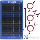 Oymsae Solar Car Battery Charger Portable 12V Trickle 12W, Blue. Fixed Price $31.55.