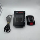 Bosch 18V 1.5AH Li-ion Battery & BC660 Charger Set Black Red 2607225429. Fixed Price $39.99.