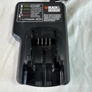 Black & Decker Lithium 20V Battery Charger 406A LCS20. Fixed Price $8.00.