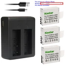Kastar Battery Dual Usb Charger For Sjcam SJ4000B M10 Camera. Fixed Price $16.99.