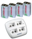 Tenergy Smart 9V Charger TN136 With Four Batteries. Fixed Price $32.84.