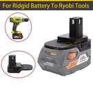 1X Adaptor Ridgid 18V Li-ion Batteries Ryobi Platform Tools. Fixed Price $18.95.