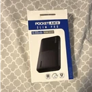 Pocket Juice Slim Pro 10,000MAH Power Bank Usb-a Usb-c Micro Lithium. Fixed Price $44.99.