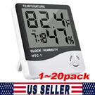 Thermometer Indoor Digital Lcd Hygrometer Temperature Humidity Alarm Clock. Fixed Price $5.85.