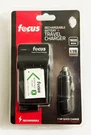 Focus Travel Charger Rechargeable Battery 1600 Mah 1HR #FC-BX1. Fixed Price $10.44.