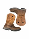 Frye Supply Boots Mens Size 12W Brown Leather Waterproof Work Slip Resistant. Fixed Price $49.99.
