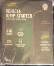 Power Bank W/ Usb Dc Output With Vehicle Jumpstarter Clamps. Fixed Price $84.99.