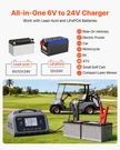 Smart Battery Charger, 25A, Lawn Mowers. Fixed Price $69.06.