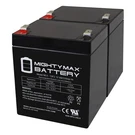 Mighty Max 12V 5AH F2 Sla Replacement Battery For Casil CA1240 - Pack. Fixed Price $28.99.