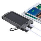 Aduro Powerup Solar 10,000MAH Dual Usb Backup Battery - Gray. Fixed Price $31.98.