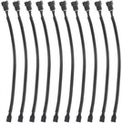 Black 4 Pin To Female Fan Extension Cable 260MM Pack 10 For Pc Cooling. Fixed Price $13.09.