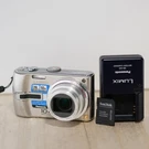 Panasonic Lumix DMC-TZ3 7.2MP Digital Camera Silver *tested* W Charger. Fixed Price $32.99.