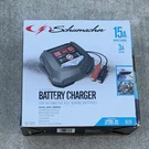 Schumacher SC1323 4-IN-1 15-AMP 6-VOLT/12-VOLT Fully Automatic Battery Charger. Fixed Price $49.99.