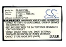 Replacement Battery For Gigabyte 3.7V 1400MAH Raid Controller. Fixed Price $22.31.