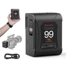 Moman Power 99PRO V-mount Battery 99WH With D-tap/usb-c/a Outputs For Camera. Fixed Price $169.00.