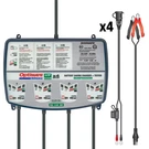 Tecmate Optimate Lithium 4S 0.8A Quad Bank, TM485, 8-STEP 4X12.8V. Fixed Price $120.00.