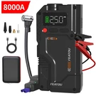 8000A Featou Jump Starter Air Compressor Portable 150PSI Car Battery Booster 12V. Fixed Price $57.99.