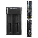Ultralast UL1865K-26 Lithium Ion Charger/batteries Combo Kit. Fixed Price $106.49.