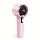 Rechargeable High Speed Handheld Turbo Fan With Digital Display. Fixed Price $12.99.
