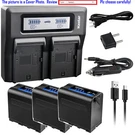 Kastar Battery Fast Charger For Sony NP-F330 NP-F550 NP-F750 NP-F980 NPF990. Fixed Price $25.99.