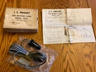 Car Battery Cord Jc Penney Model 2945 Connect Tv Receiver 12 Volt Auto System. Fixed Price $16.66.