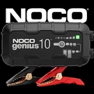 Noco GENIUS10 6V/12V 10A Smart Battery Charger, Trickle And Maintainer. Fixed Price $99.95.