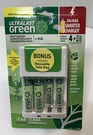 Ultralast Green Battery Charger 2 And Batteries Carrying Pouch BN15. Fixed Price $14.32.