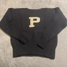 Polo Ralph Lauren Big 100% Wool Varsity Knit Sweater Green Xl. Fixed Price $125.00.