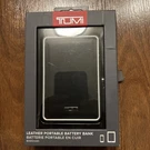 Tumi Portable Battery Bank Charger 8000 Mah. Fixed Price $25.00.