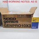 Noco Genius GENPRO10X3 3-BANK/30A (10A/BANK) Smart Marine Battery Charger *read*. Fixed Price $85.45.