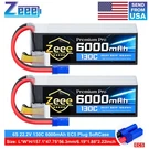 2X Zeee 22.2V 130C 6000MAH EC5 6S Lipo Battery Ultra-low Internal Resistance. Fixed Price $153.35.