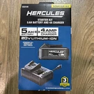 Hercules 20V 5 Ah Lithium-ion Battery And 4A Charger Starter Kit #71262. Fixed Price $85.00.