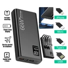 40000MAH Portable Power Bank 66W Usb Lcd External Battery Charger For Cell Phone. Fixed Price $29.99.
