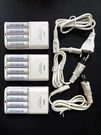 Sanyo Ni-mh/ni-cd Quick Chargers (3) + Eneloop Aa Rechargeable Batteries (12). Fixed Price $75.00.