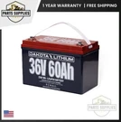 Dakota Lithium 36V 60AH Deep Cycle LIFEPO4 Battery For Marine Golf Cart Ev. Fixed Price $1664.26.
