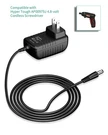 Ac Power Adapter Charger For Hyper Tough AP00979J 4.8-VOLT Cordless Screwdriver. Fixed Price $5.98.