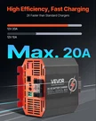 12V 20A Dc To Battery Charger, 250W, Yachts. Fixed Price $83.07.