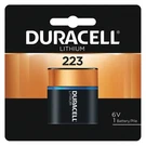 Duracell DL223ABPK Battery,lithium,size 223,6VDC 1ANB9. Fixed Price $20.82.